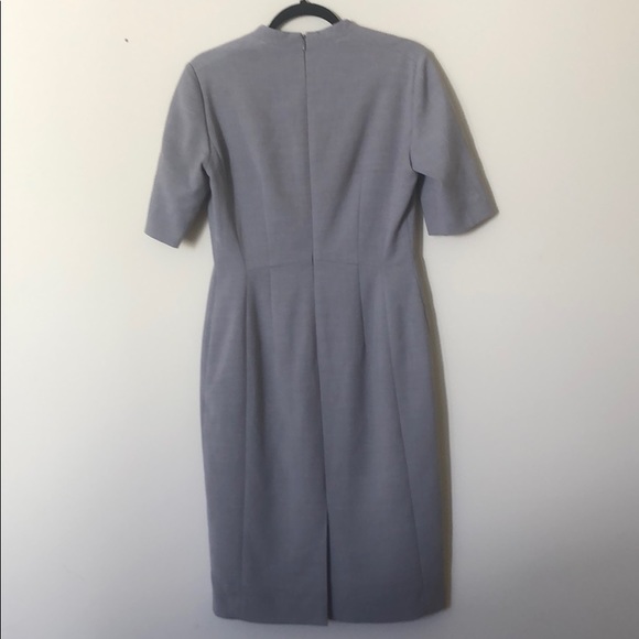 Gray Tahari Work Dress - Picture 2 of 3